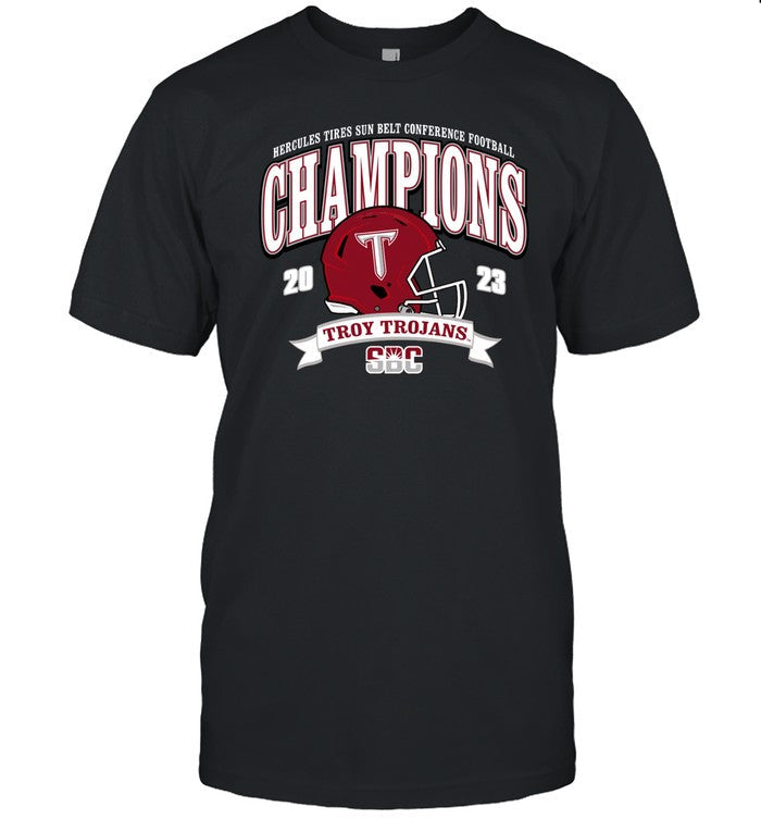Limited Troy Trojans 2023 Sun Belt Football Conference Champions Shirt