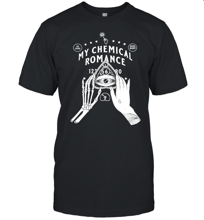 Skeleton My Chemical Romance So Long Good Night Shirt Limited