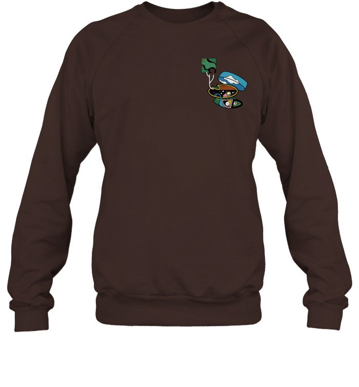 Pretty Lights Check Your Vector Sweatshirt