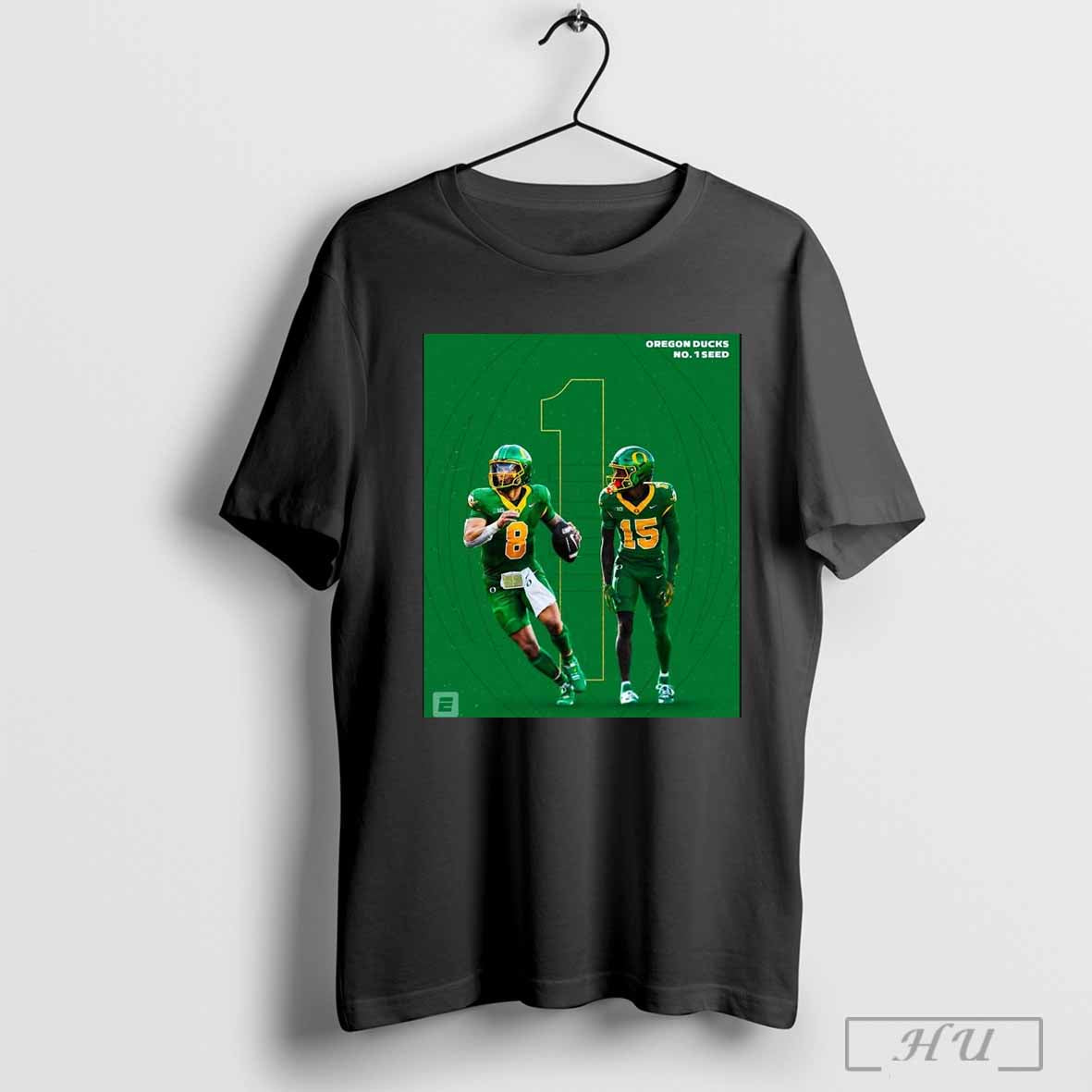 Poster Oregon Ducks No 1 Seed College Football Playoff 2024 T Shirt