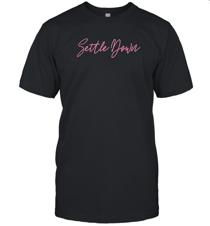Jack Whitehall Settle Down Tour 2024 Black Shirt