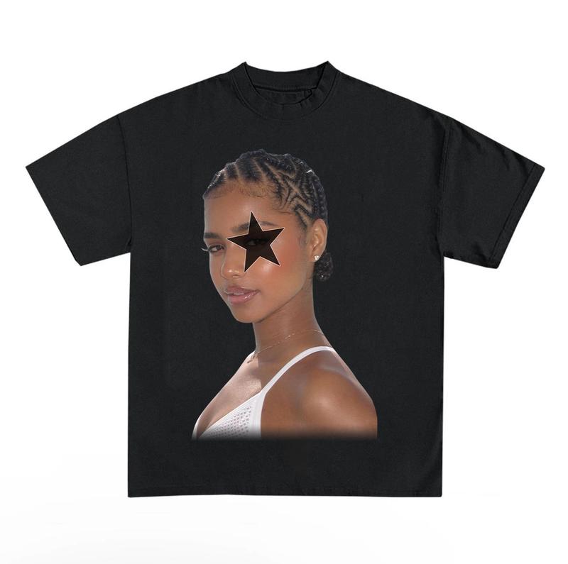 TYLAA STAR Black Tee Ã¢â‚¬â€œ Bold and Stylish Look