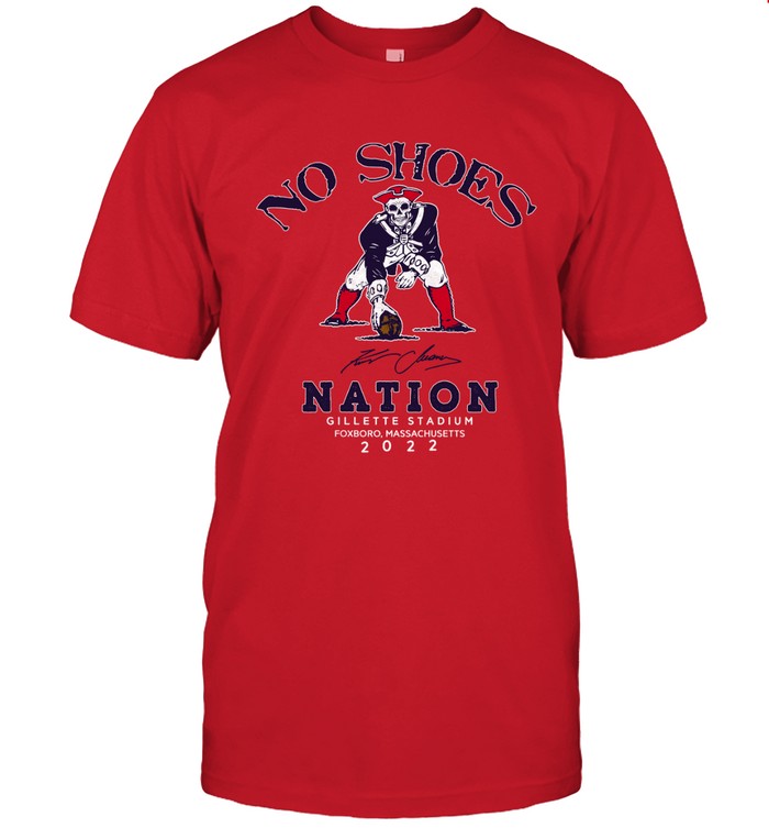 No Shoes Nation Gillette Stadium Foxborough Massachusetts 2022 Kenny Chesney T-Shirt
