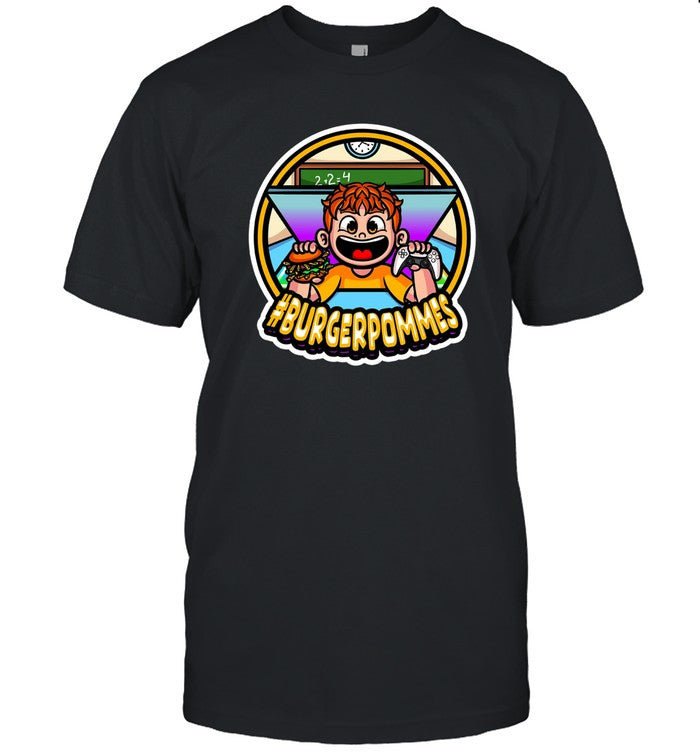 Limited Burgerpommes Back School Shirt
