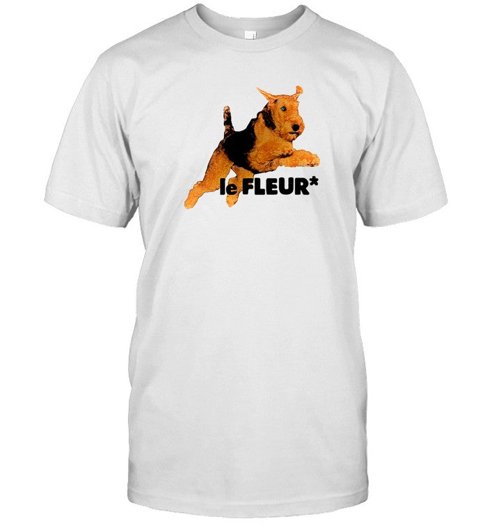 Le Fleur Jumping Dog T-Shirt