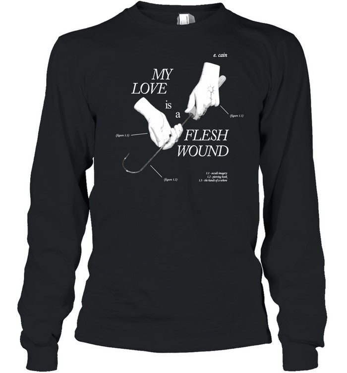 Limited Ethel Cain My Love Is Flesh Wound T-Shirt