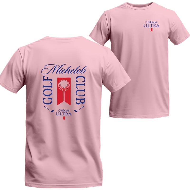 Michelob Golf Club Beige Colorway T-shirt, Michelob Short Sleeve Tee, Unisex Shirt