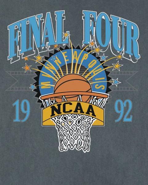 1992 FINAL FOUR HEAVY T SHIRT, Full Color T-Shirt, Unisex T-Shirt, For Men, For Women