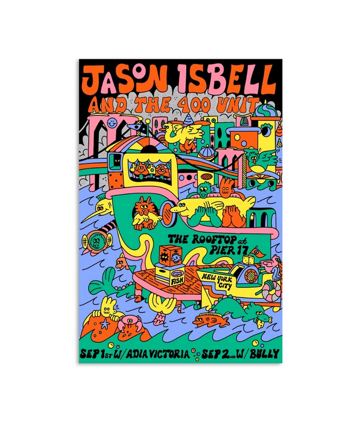 Jason Isbell And The 400 Unit's Shows The Rooftop at Pier 17 With Adia Victoria and Bully in New Yor