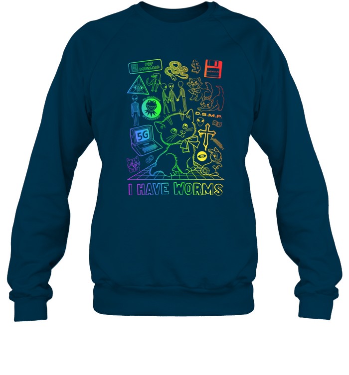 Limited Cursed Worms Gradient Sweatshirt