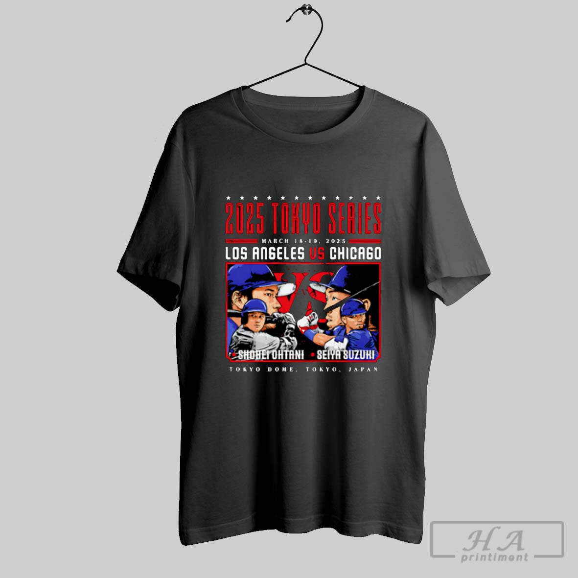 Shohei Ohtani Vs Seiya Suzuki 2025 Tokyo Series Shirt