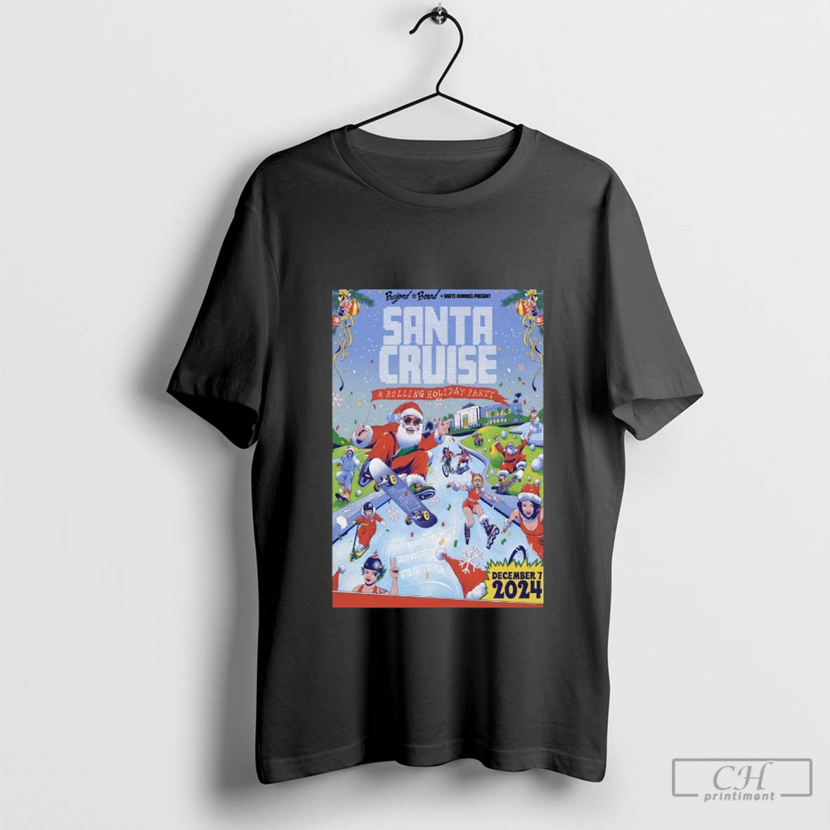Santa Cruise Show At Santa Monica City Hall On t-shirt