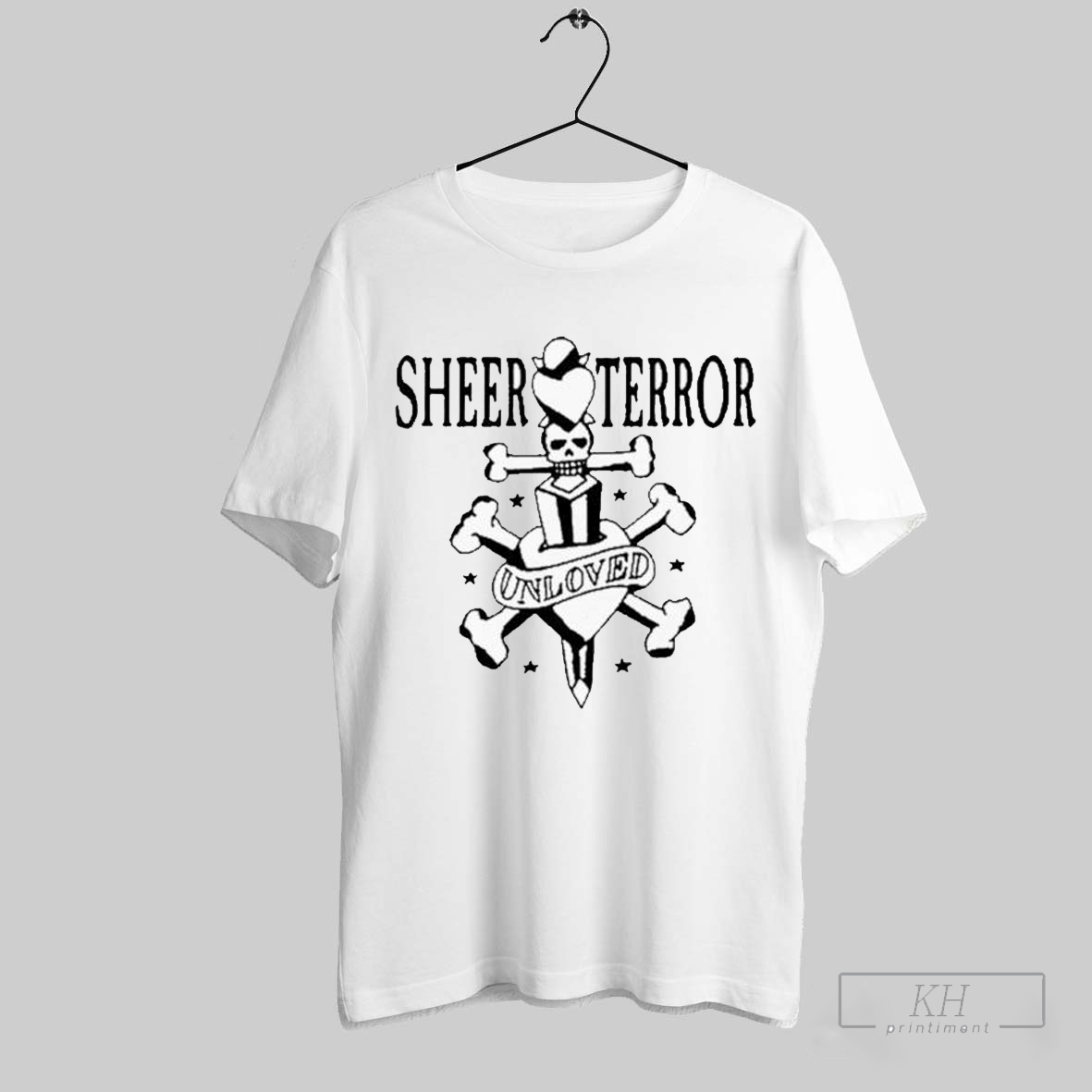 Sheer Terror Unloved Dagger T Shirts