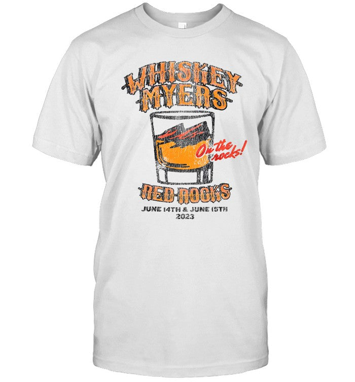 Limited Whiskey Myers On The Rocks June 14-15 2023 Shirt