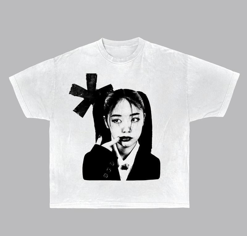 Attitude Tee, graphic, men, women, unisex, y2k, fashion, streetwear, 100% cotton, screen print, crew neck, short sleeve, t-shirt Top Womenswear