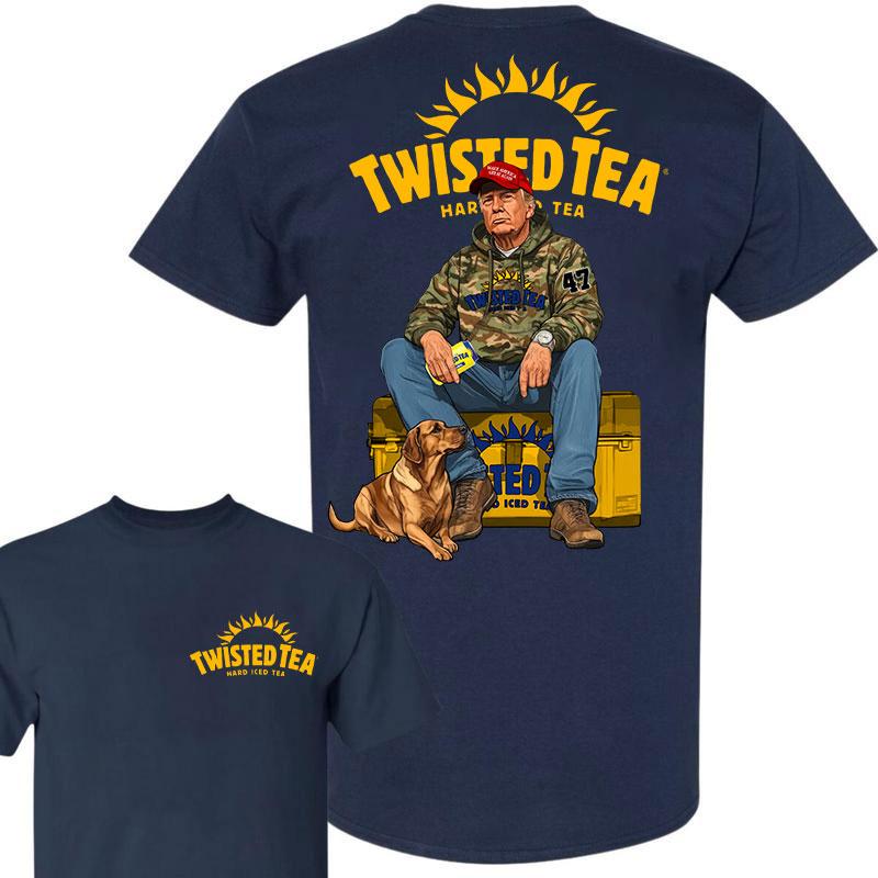 Twisted Teaa Trump Hunting Camo Unisex shirt, Trump won 47th president Election 2024 shirt, Twisted Teaa Fuel Hand Drill Dog Hunt Tee, Trump With Loca