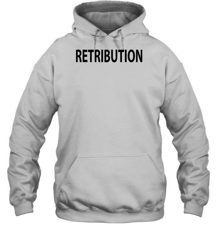 Ivan Raiklin Wearing Retribution Hoodie