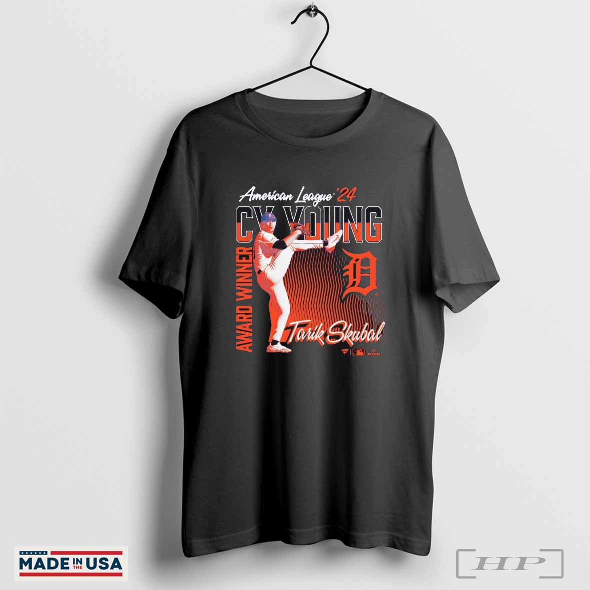 Tarik Skubal Detroit Tigers 2024 American League Cy Young Award Winner Shirt