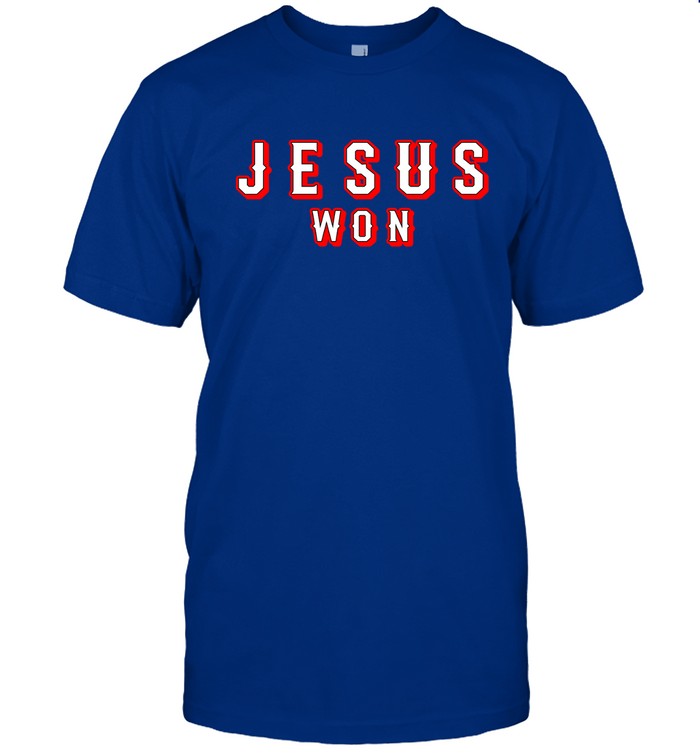 Evan Carter Shirt Jesus Won