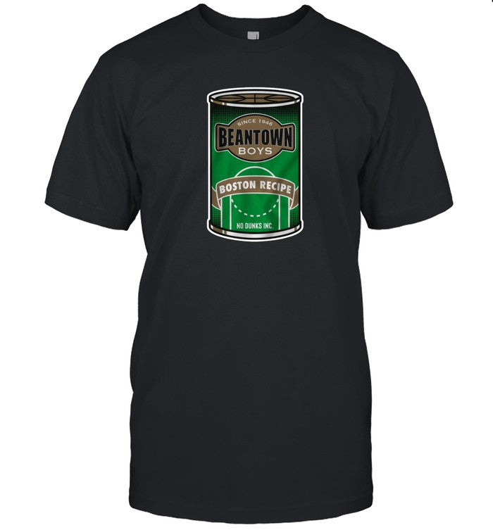 No Dunks Beantown Boys Boston Recipe Tee