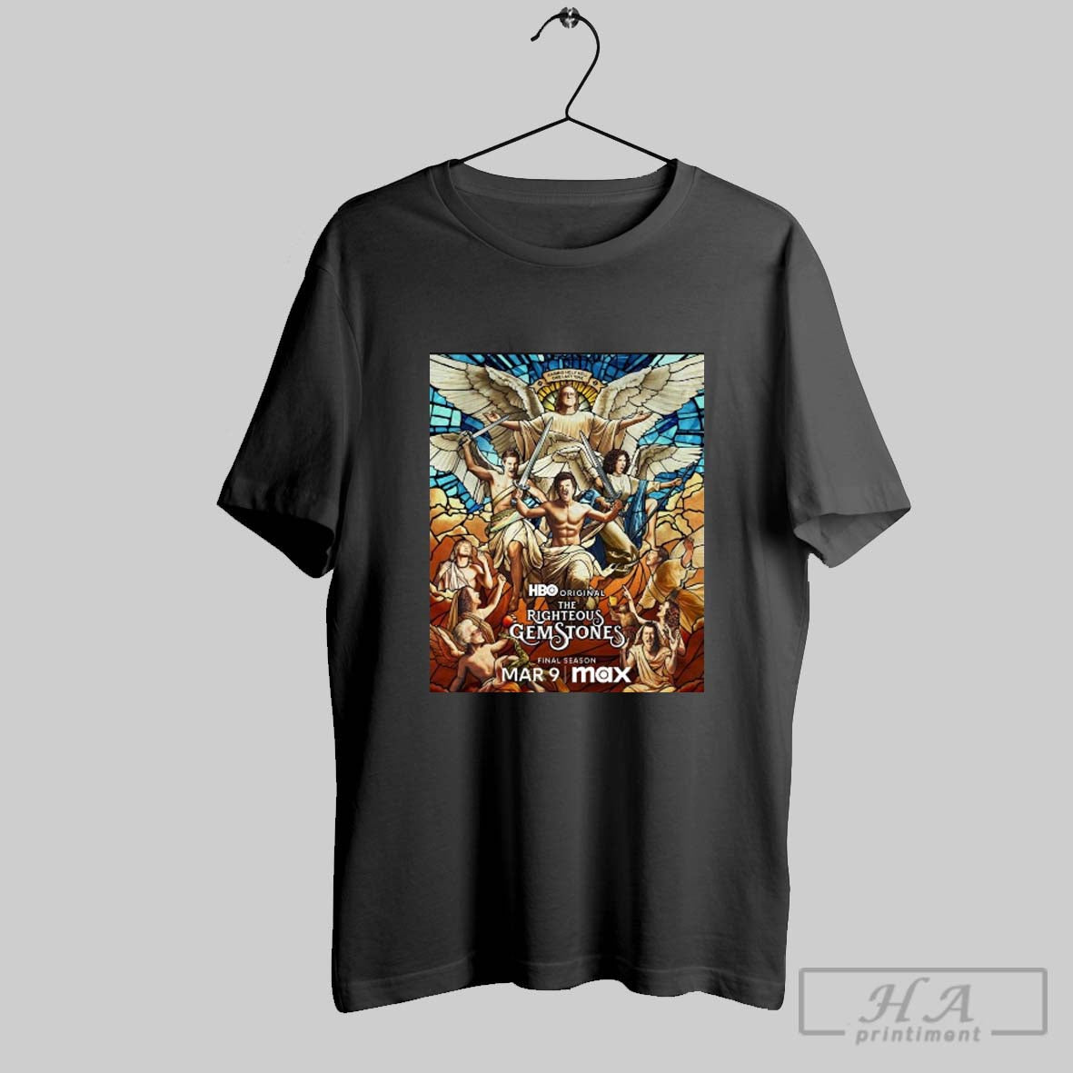 Poster Hbo Original The Righteous Gemstones Raising Holy Hell Final Season March 9 2025 T Shirt