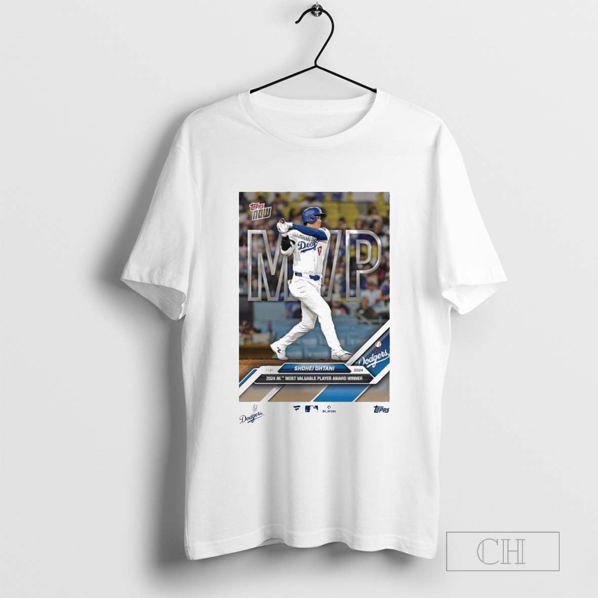 Shohei Ohtani Los Angeles Dodgers Topps NOWÂ® 2024 National League MVP T-Shirt