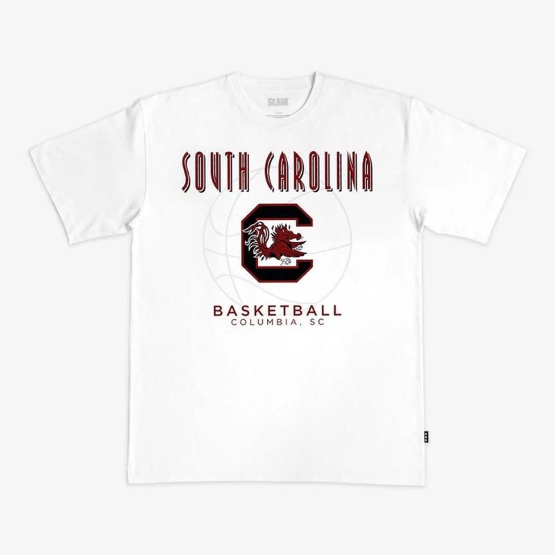 VINTAGE SOUTH CAROLINA BASKETBALL HEAVY TEE