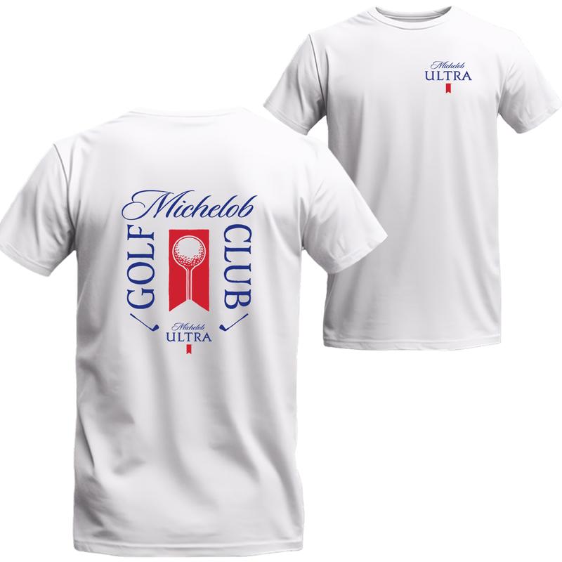 Michelob Golf Club Beige Colorway T-shirt, Michelob Short Sleeve Tee, Unisex Shirt