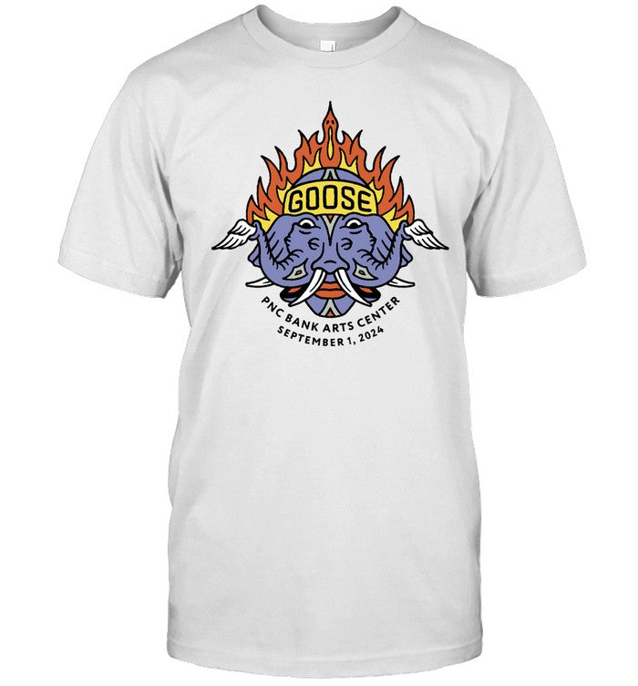 T-Shirt Goose PNC Bank Arts Center, Holmdel, NJ September 1, 2024