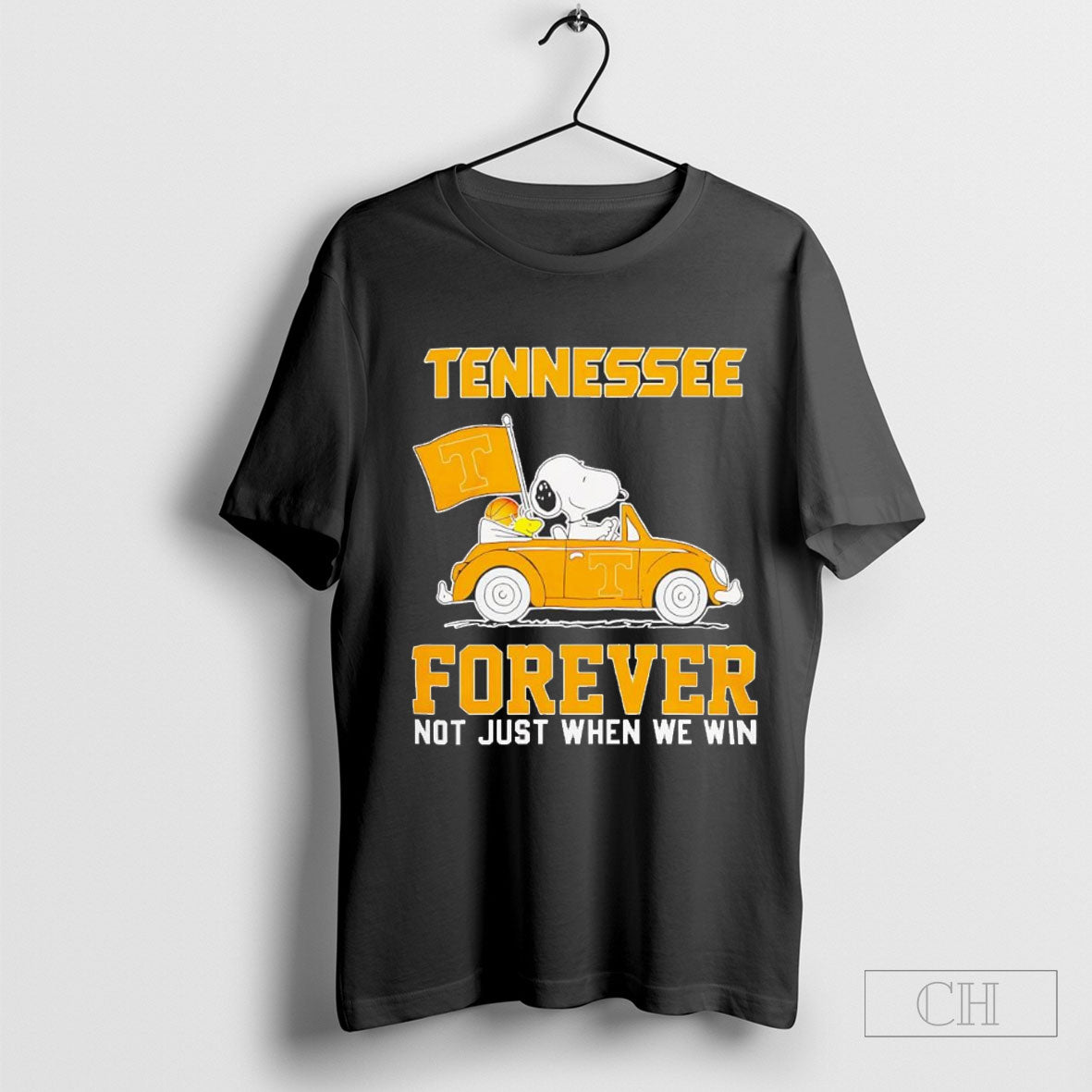 Snoopy And Woodstock Tennessee Volunteer Forever Not Just When We Win Shirt