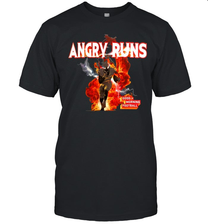 Angry Runs Good Morning Football Kyle t 2024 Shirt