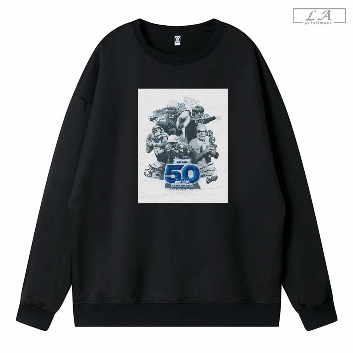 Seattle Seahawks Celebrating 50 seasons of our franchise shirt