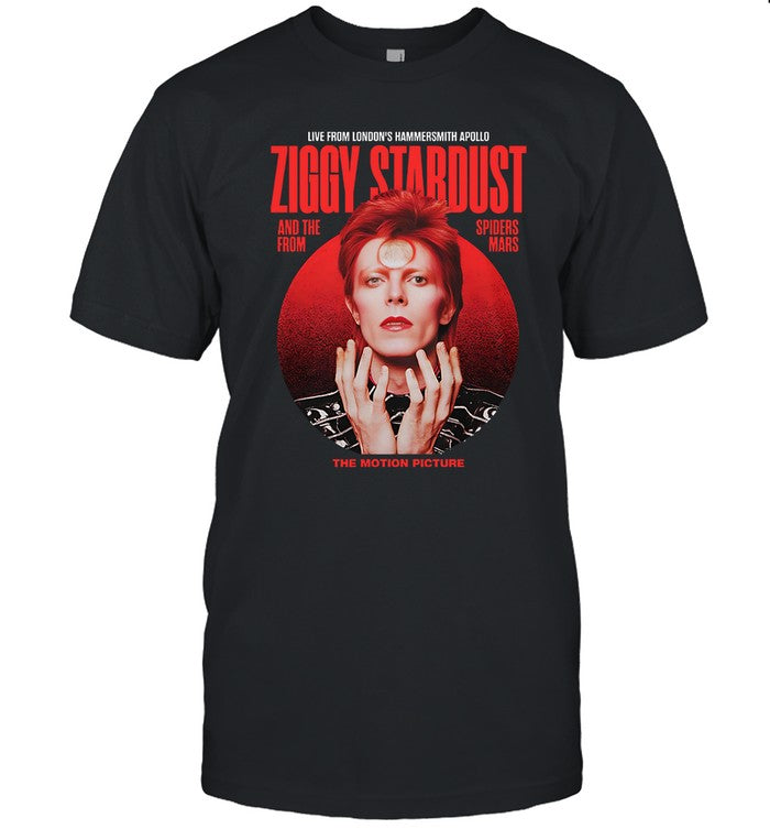 David Bowie Ziggy Motion Picture T Shirt