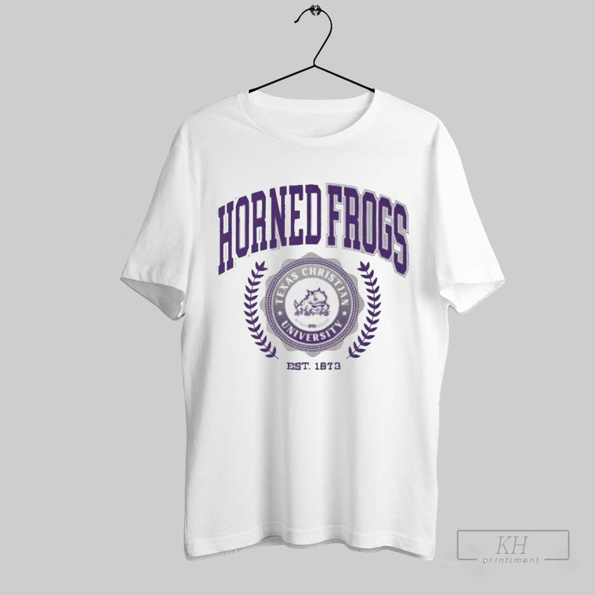 Tcu Horned Frogs Team Crest T Shirt