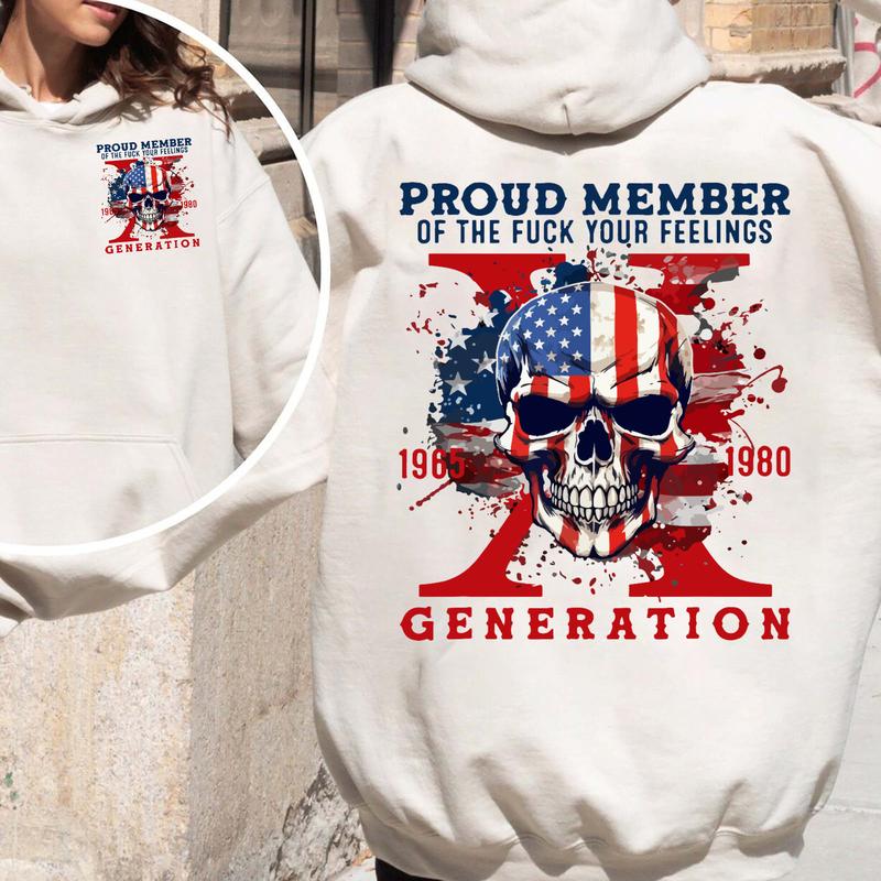 Generation X FAFO T-Shirt: Gen X FAFO Two Side, Casual GenX Shirt for Everyday Style