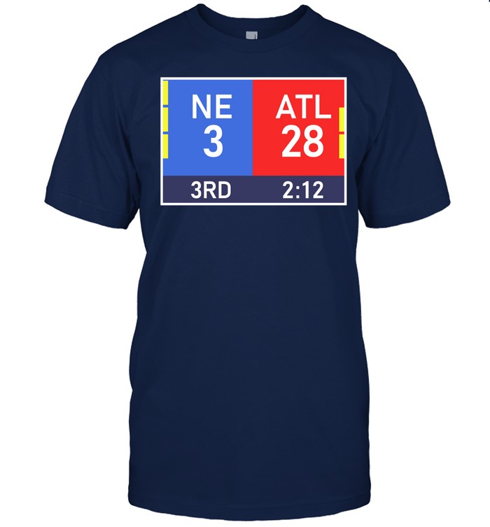Cowboys Fan NE 3 ATL 28 Shirts