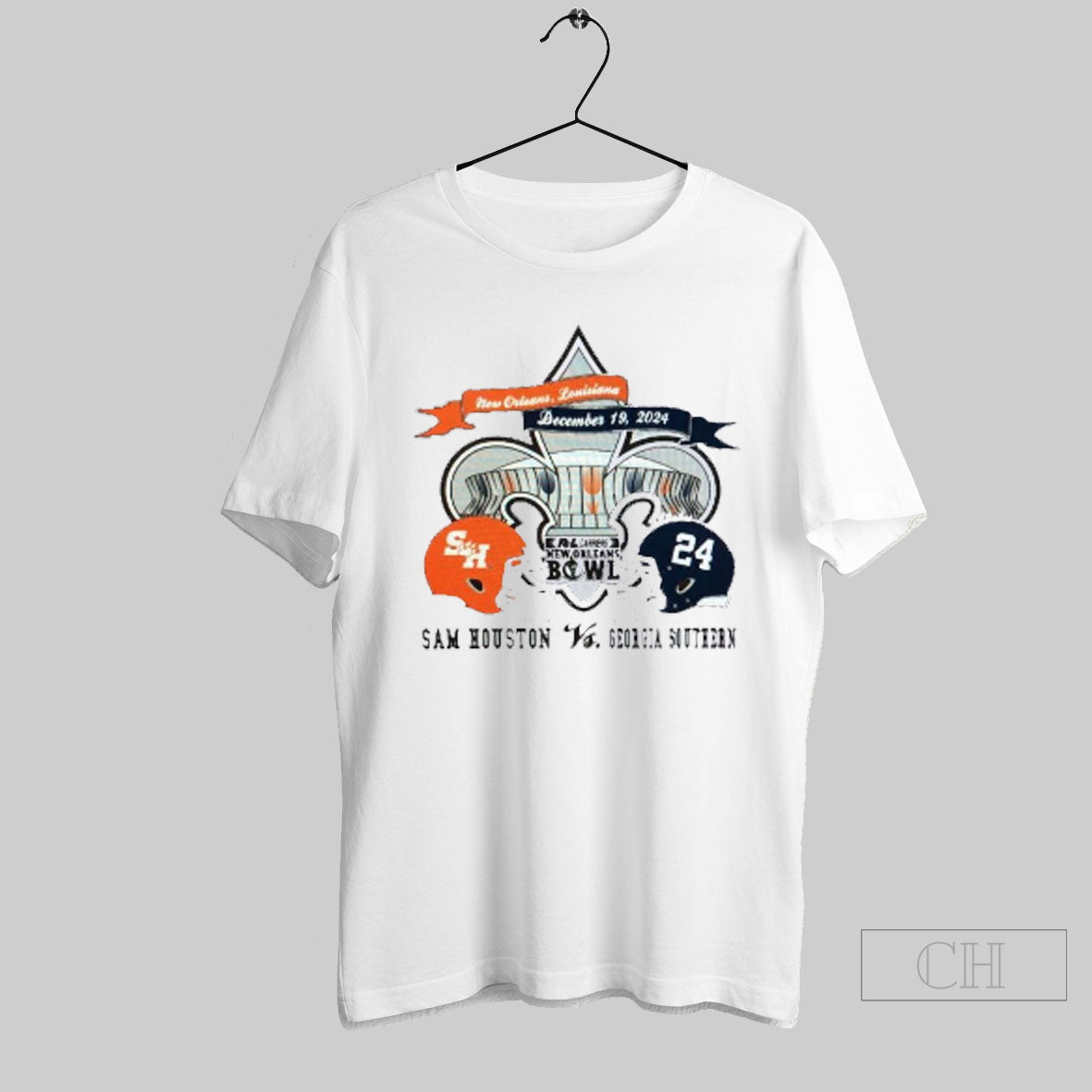 Sam Houston Vs Georgia Southern December 19 2024 Head To Head New Orleans Bowl T Shirt Sweater