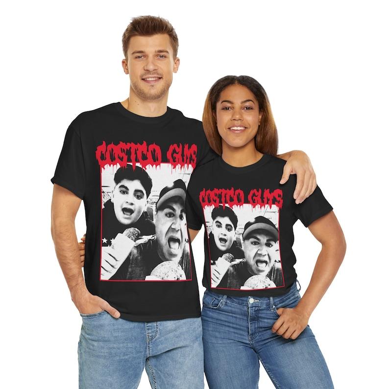 Chicken Bake Guys  Punk Metal Shopping Meme Graphic T Shirt  Boom Rizz Gift - Tiktok Meme Shirt, Crew Neck, Slight Stretch, Breathable & Wear-Resistan
