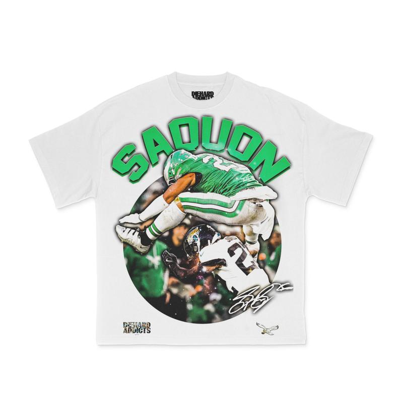 Saquon Barkley 1.8 T-Shirt   Vintage Tee Graphic T-Shirt Sweatshirt Hoodie  Gift For Fan