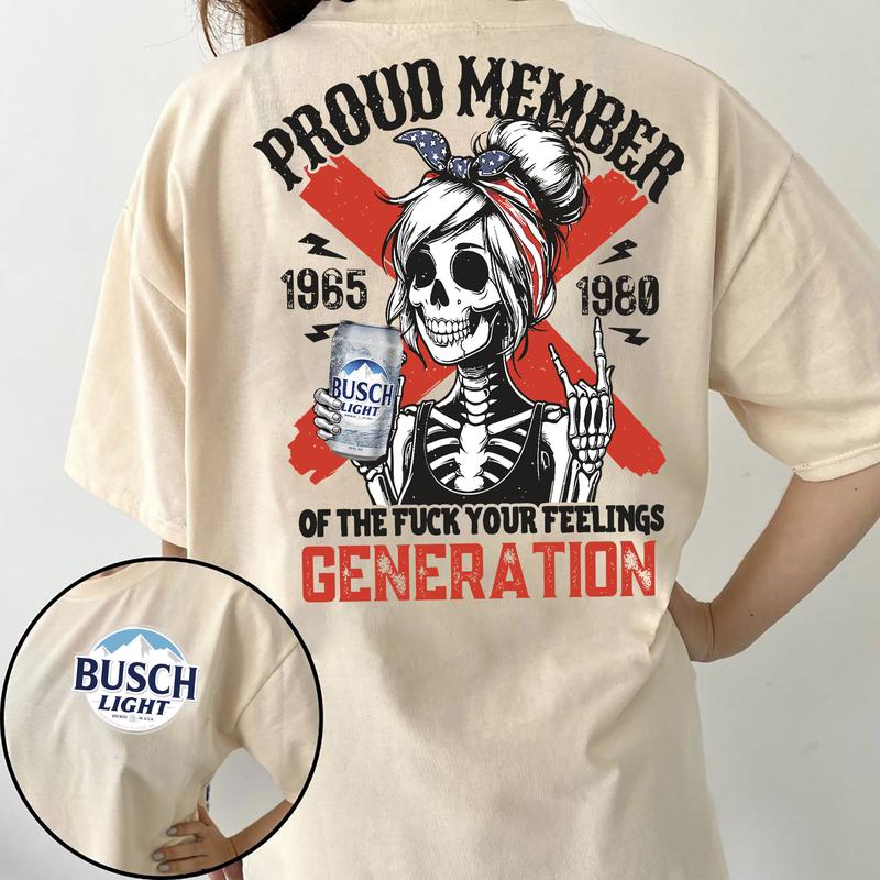 Gen X BusDrink 2 Shirt, Generation X FAFO shirt Two Side Shirt,  Gen X Fafo Shirt Generation X T Shirt, GenX Shirt - Casual Fit