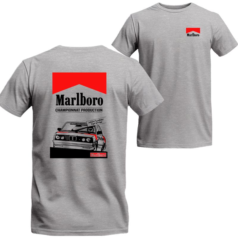 Gangster Racing  Marlboro T-shirt, Marlboro Short Sleeve Tee, Unisex Shirt Menswear Top