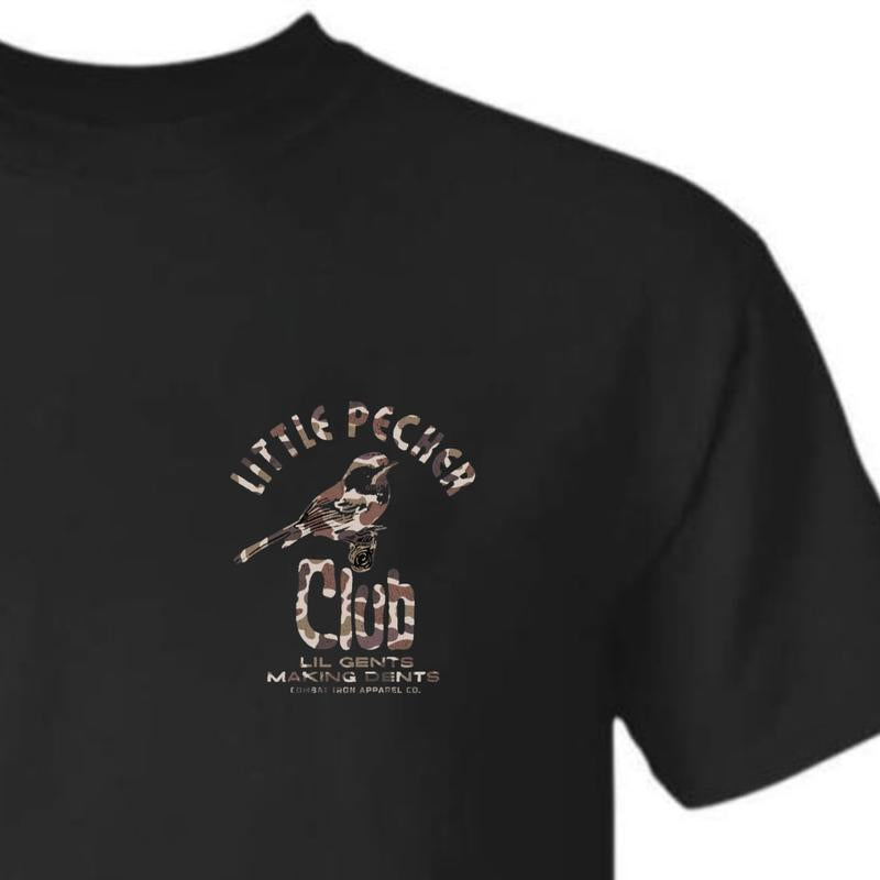 Little Pecker Club Camo T-shirts , LITTLE PECKER CLUB SHIRT - 2side  ,T-shirt For Men , Gift For men, Funny tee, Camo shirt Classic Cotton