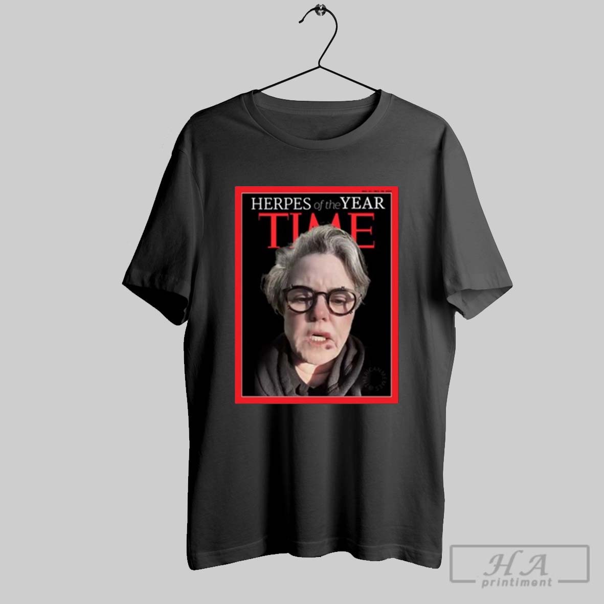 Rosie Odonnell Herpes Of The Year Time Poster T Shirt