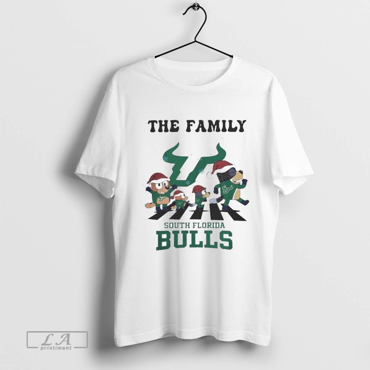South Florida Bulls X Family Bluey Merry Christmas 2024 Shirt