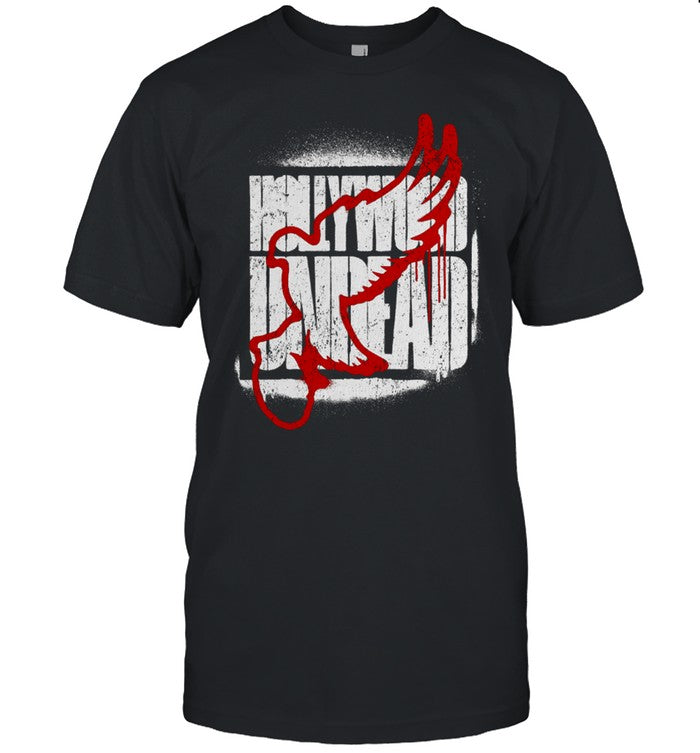 Hollywoodun Dead Spray Logo Womenâ€™S Muscle 2024 Print Shirt