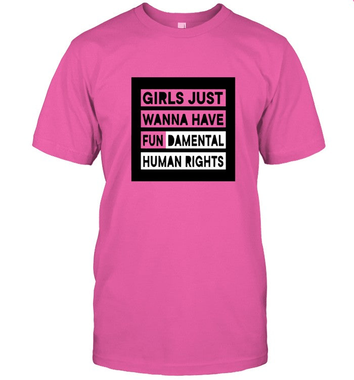 Grant Williams Girls Just Wanna Have Fundamental Human Rights shirt