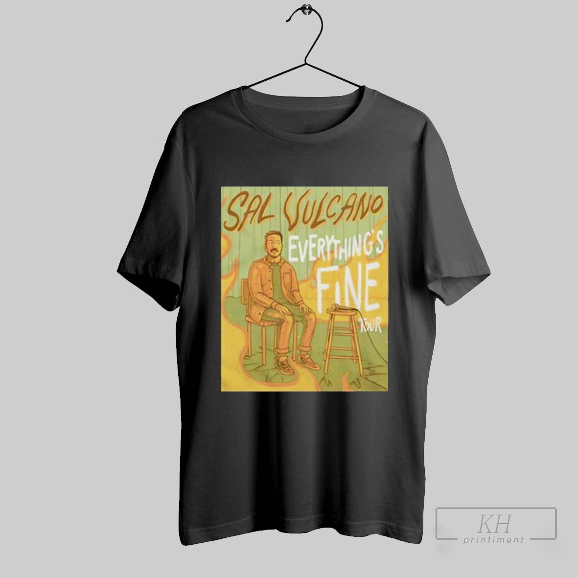 Sal Vulcano Everythings Fine Tour Artwork