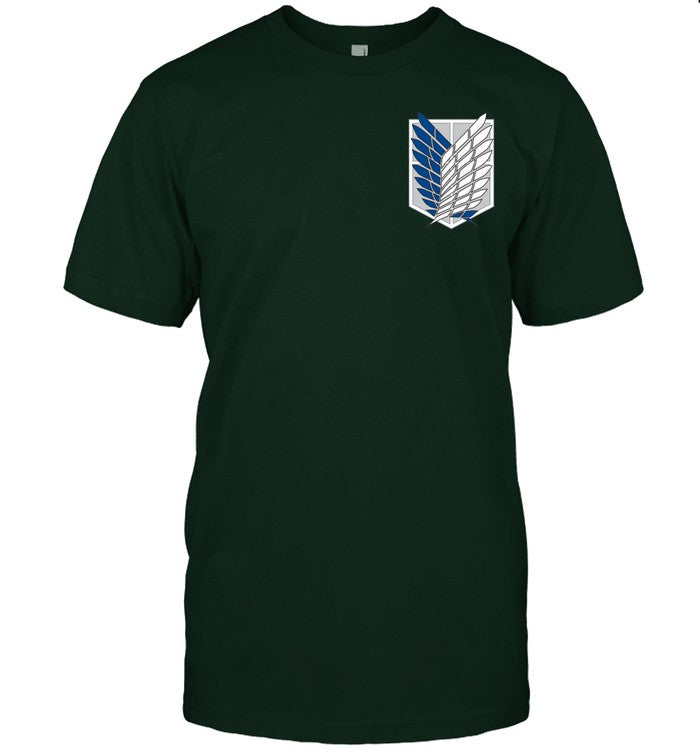 Kevin Samuels Wearing Attack On Titan - Wings Of Freedom Shirt
