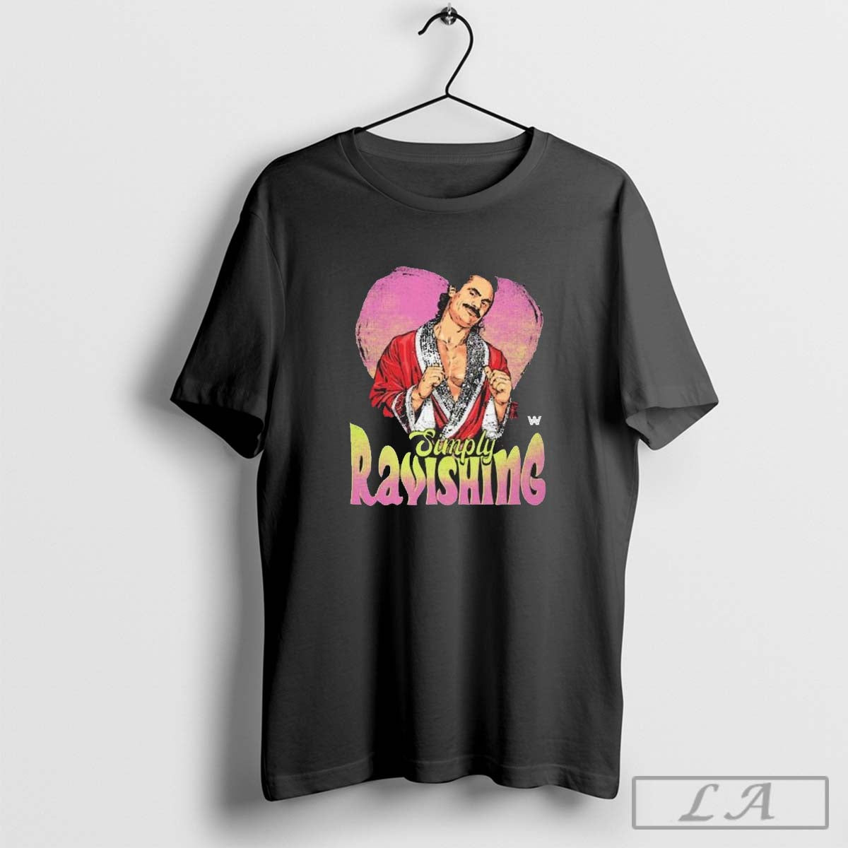 Rick Rude Simply Ravishing Heart Painting T-shirt