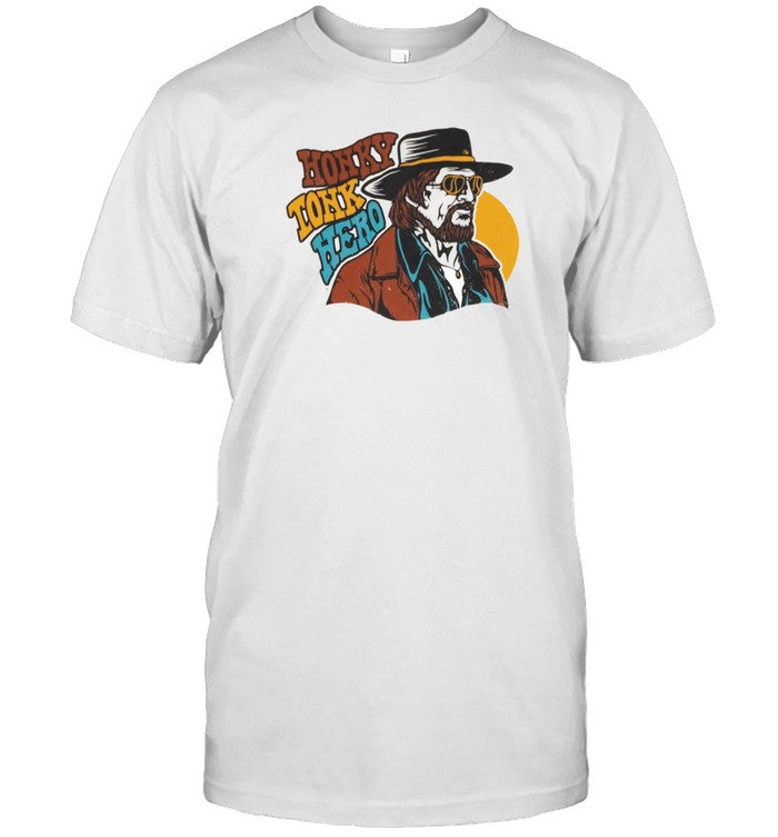 Honky Tonk Hero Waylon Jennings Shirt_1